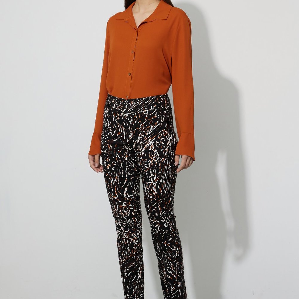 Jospeh Ribkoff Abstract Printed Pants - Picture 1 of 5